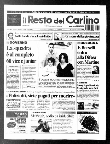 Il Resto del Carlino : giornale dell'Emilia